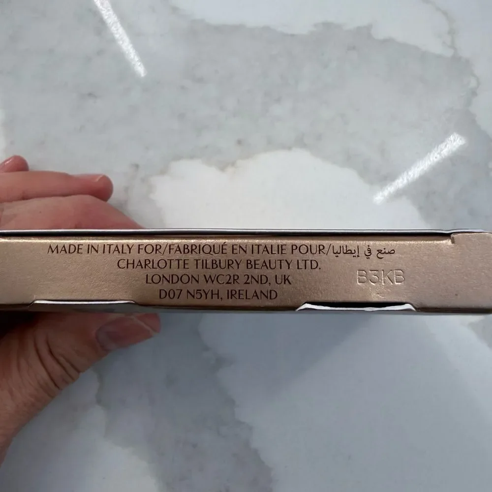 NWT Charlotte Tilbury HOLLYWOOD BLUSH & GLOW GLIDE PALETTE LIGHT TO MEDIUM